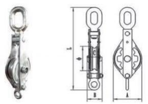 CLOSED TYPE PULLEY BLOCK SINGLE SHEAVE WITH EYE(图1) image.png