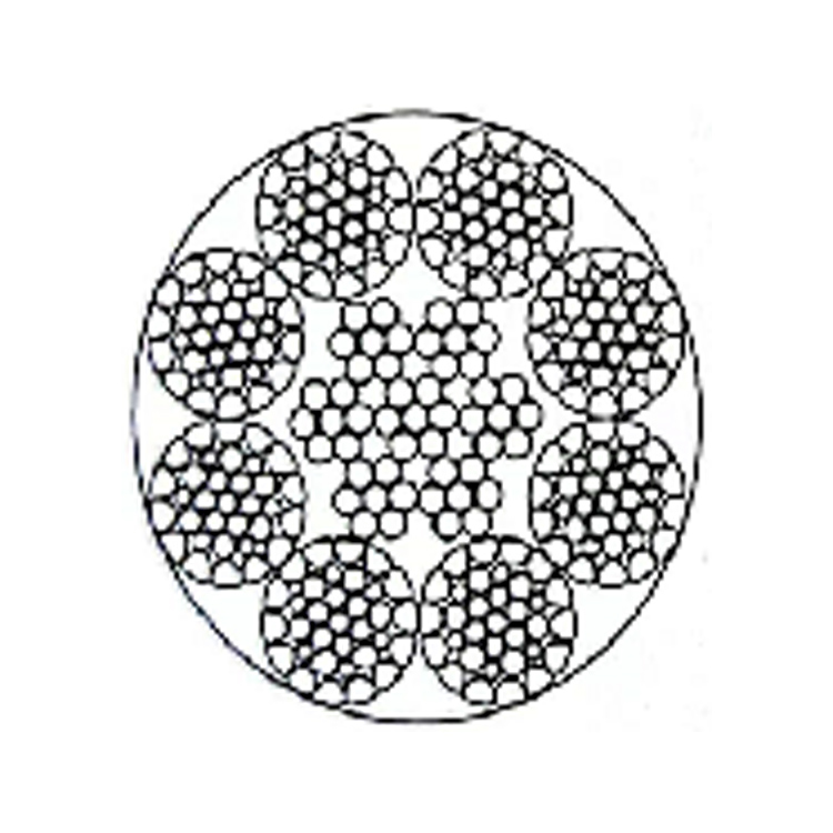  Compact Strand Steel Wire Rope