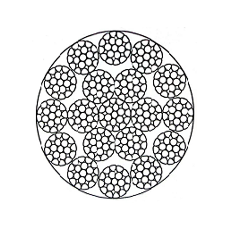  Compact Strand Steel Wire Rope